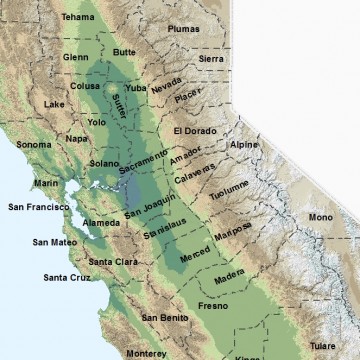 Central California Counties